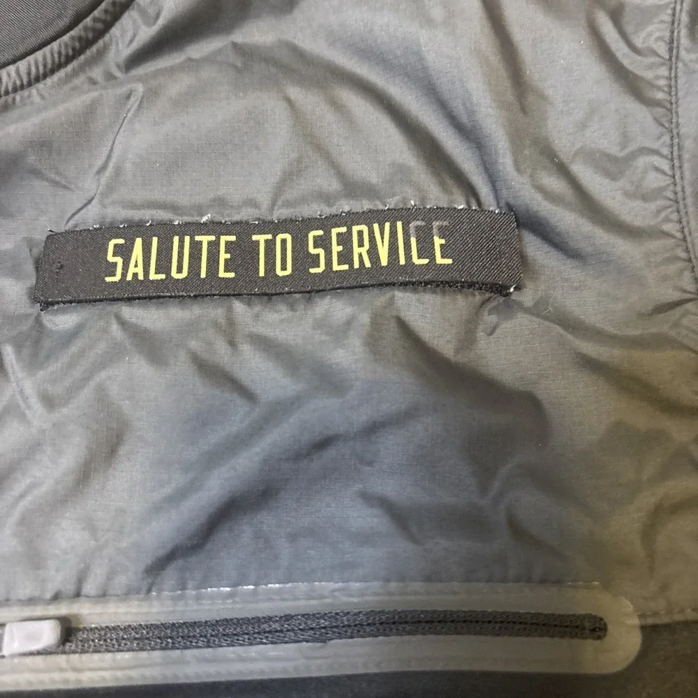 Nike NFL Dallas Cowboys Salute to Service Full Zip Bomber Jacket Men's M Camo